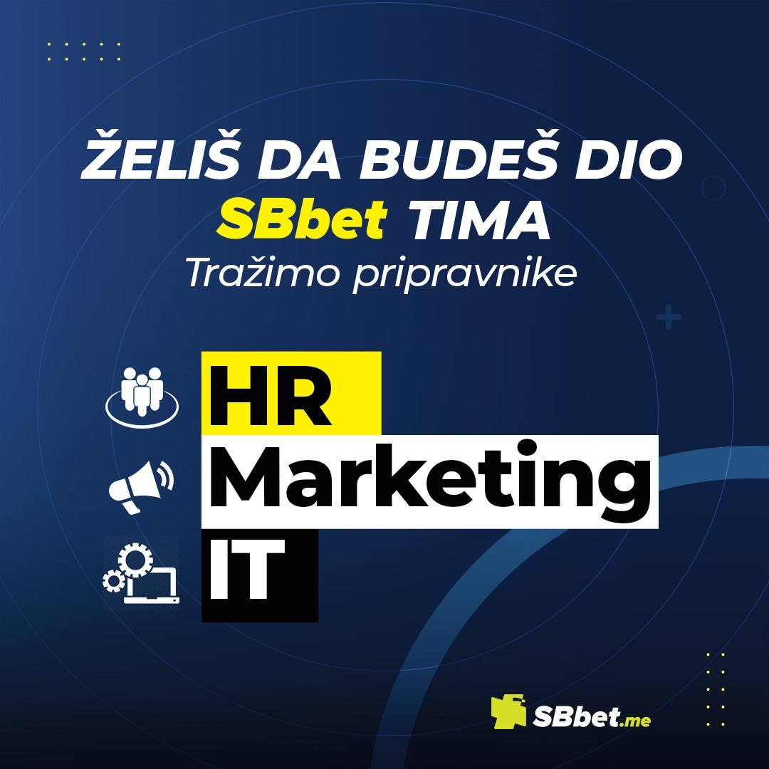 Poziv za pripravnike Podgorica Budva HR Marketing IT